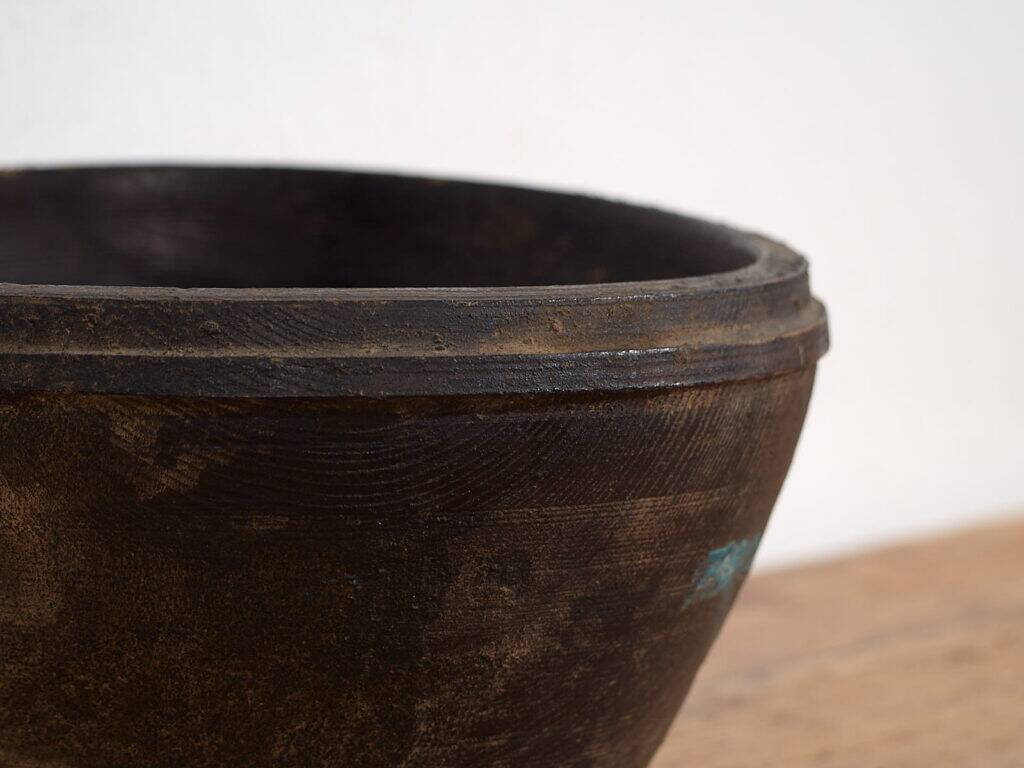 Old dark bowl (c.1900) #37