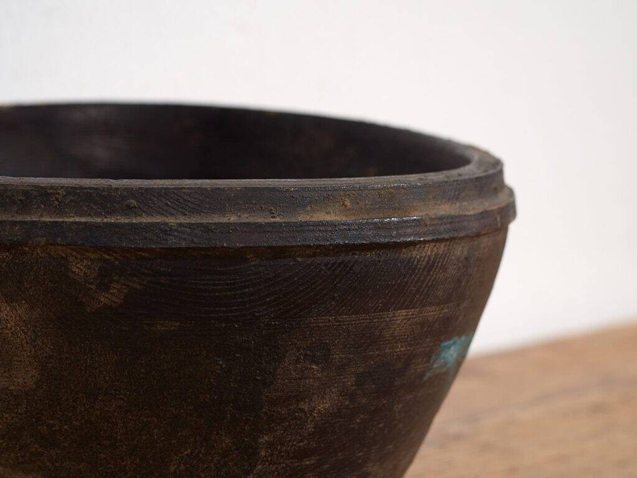 Old dark bowl (c.1900) #37