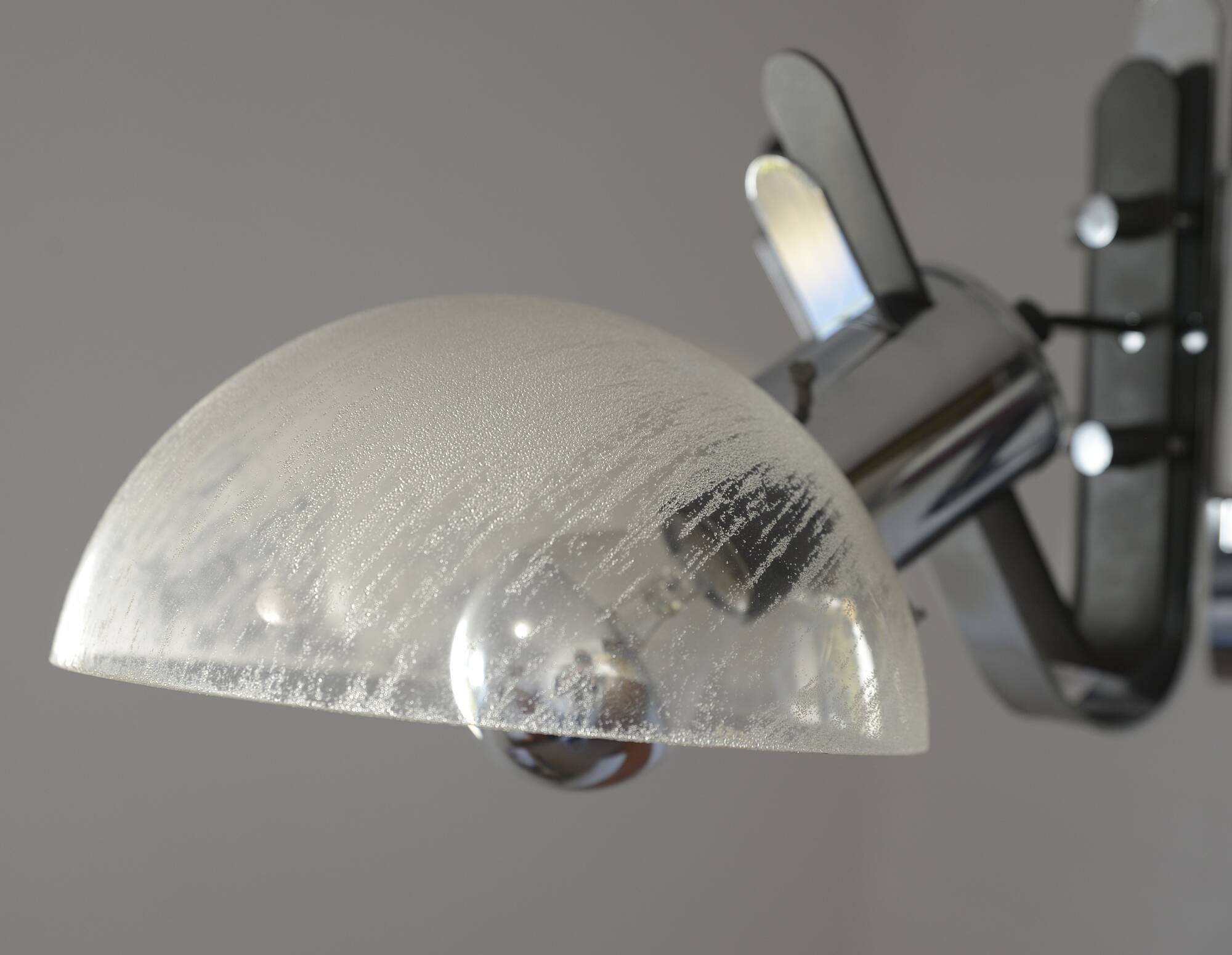 Vintage Mid Century Modern Sputnik Brutalist light Fixture Hanging Lamp