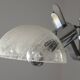 Vintage Mid Century Modern Sputnik Brutalist light Fixture Hanging Lamp