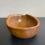 Empty wooden pocket of olivier