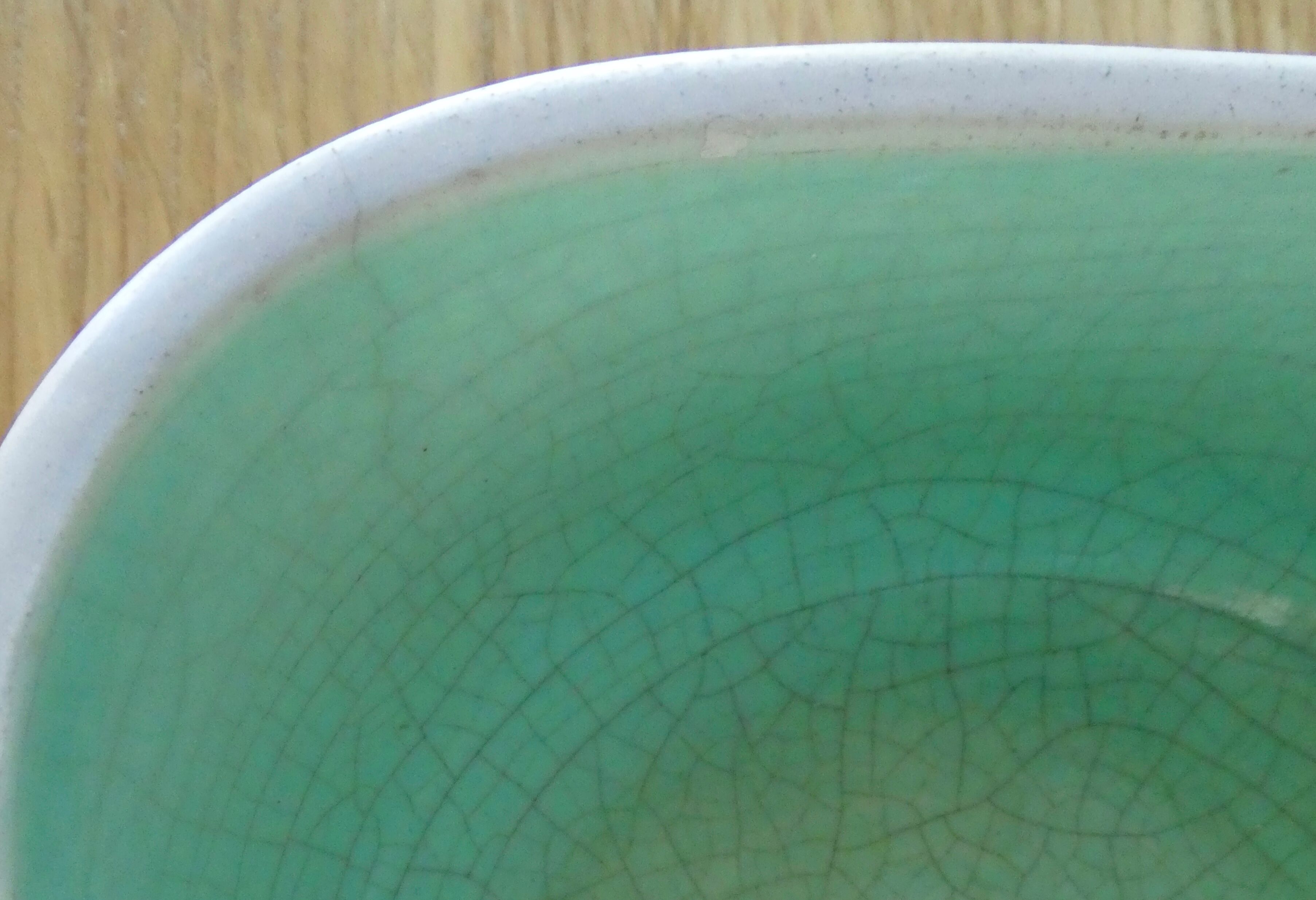 Two-tone ceramic CUP, Keramos, 1950s