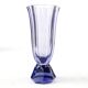 Art Deco vase, crystal, Moser, Czechoslovakia, 1930s