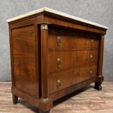 Empire period mahogany chest of drawers circa 1810