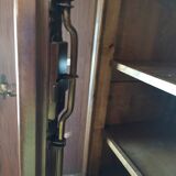 Solid wood library showcase