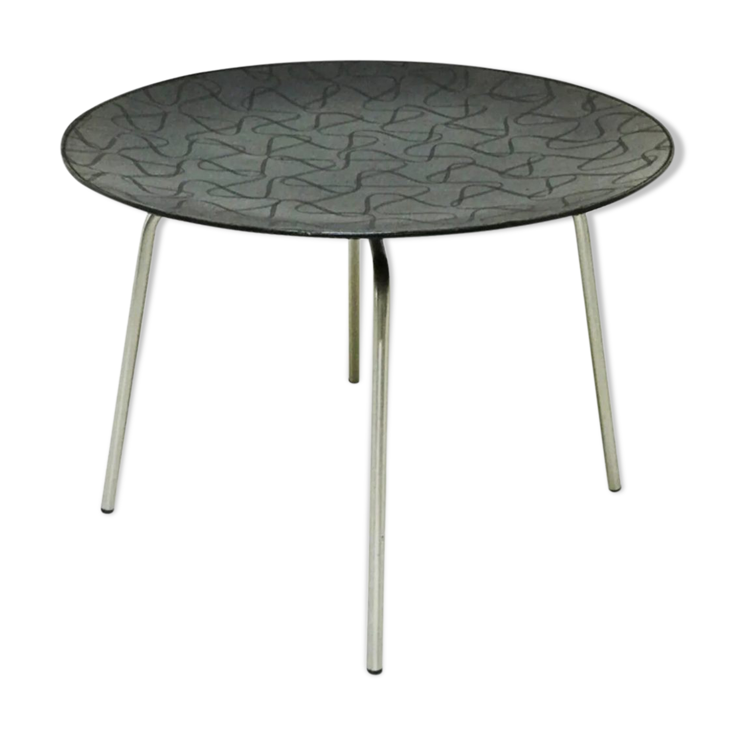 Leather Side Table By Zanotta