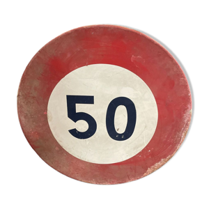 Panneau de signalisation limitation