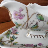 Limoges porcelain sauce dish, 1900