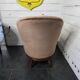 Fauteuil crapaud en acajou style Louis Philippe