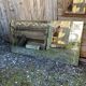 Vintage art deco cut glass bistro venetian mirror