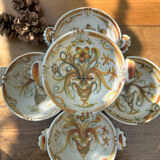 Set of 5 Keraluc Quimper ear bowls