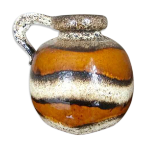 Vase rond fat lava west