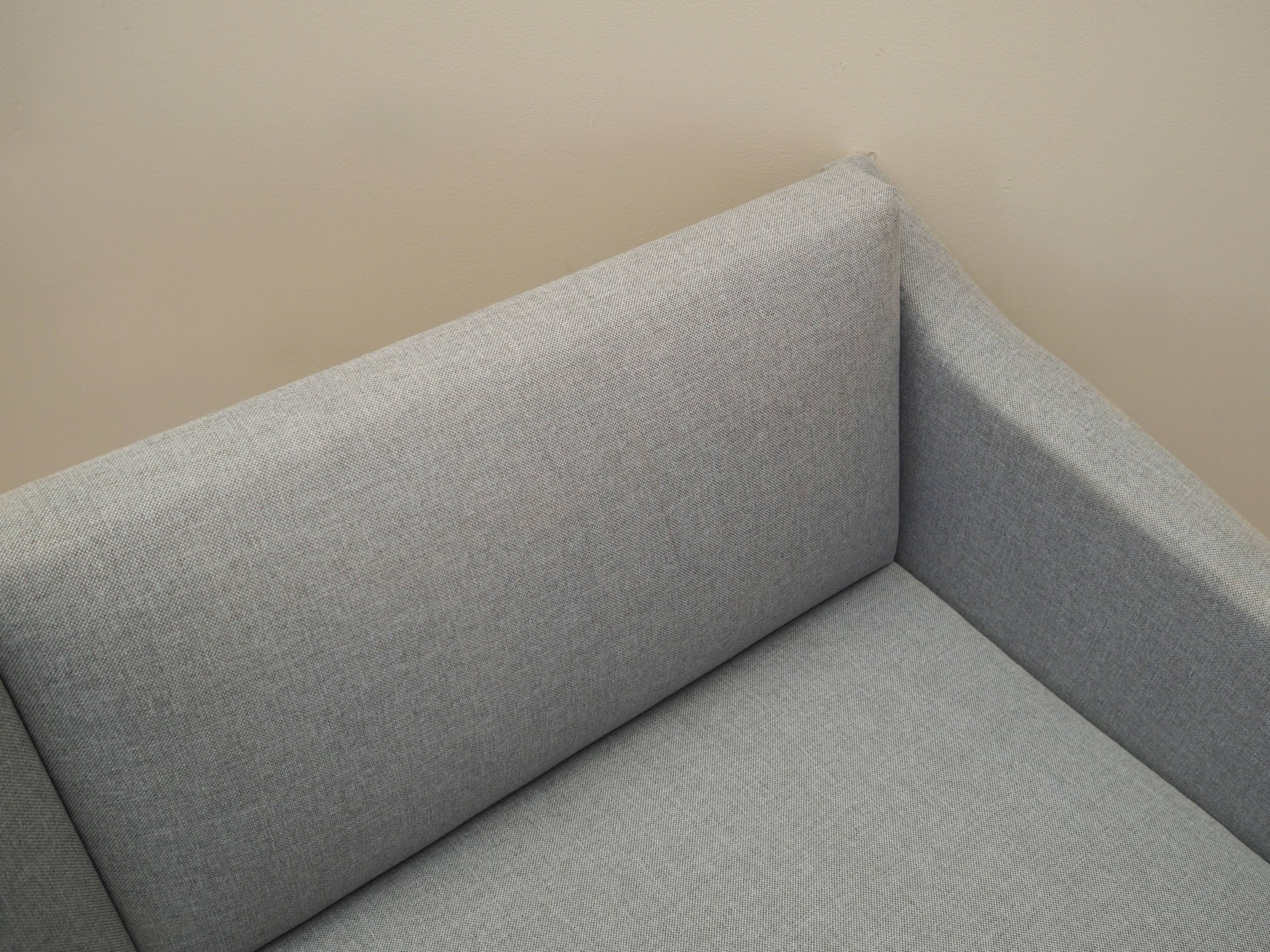 Grey sofa, Danish design, 1960s, produced in Denmark