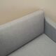 Grey sofa, Danish design, 1960s, produced in Denmark