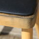 Chair 1950 skaï black light beech