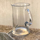The glass pitcher / decanter