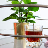 Vintage Czechoslovakian serving bar cart, 1970s