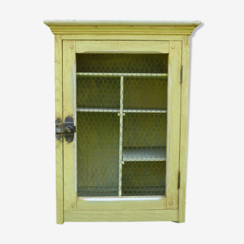 Former toilet cabinet screened door