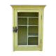 Former toilet cabinet screened door