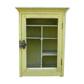 Former toilet cabinet screened door