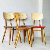 4 chaises Ton, 1960
