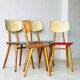 4 chaises Ton, 1960