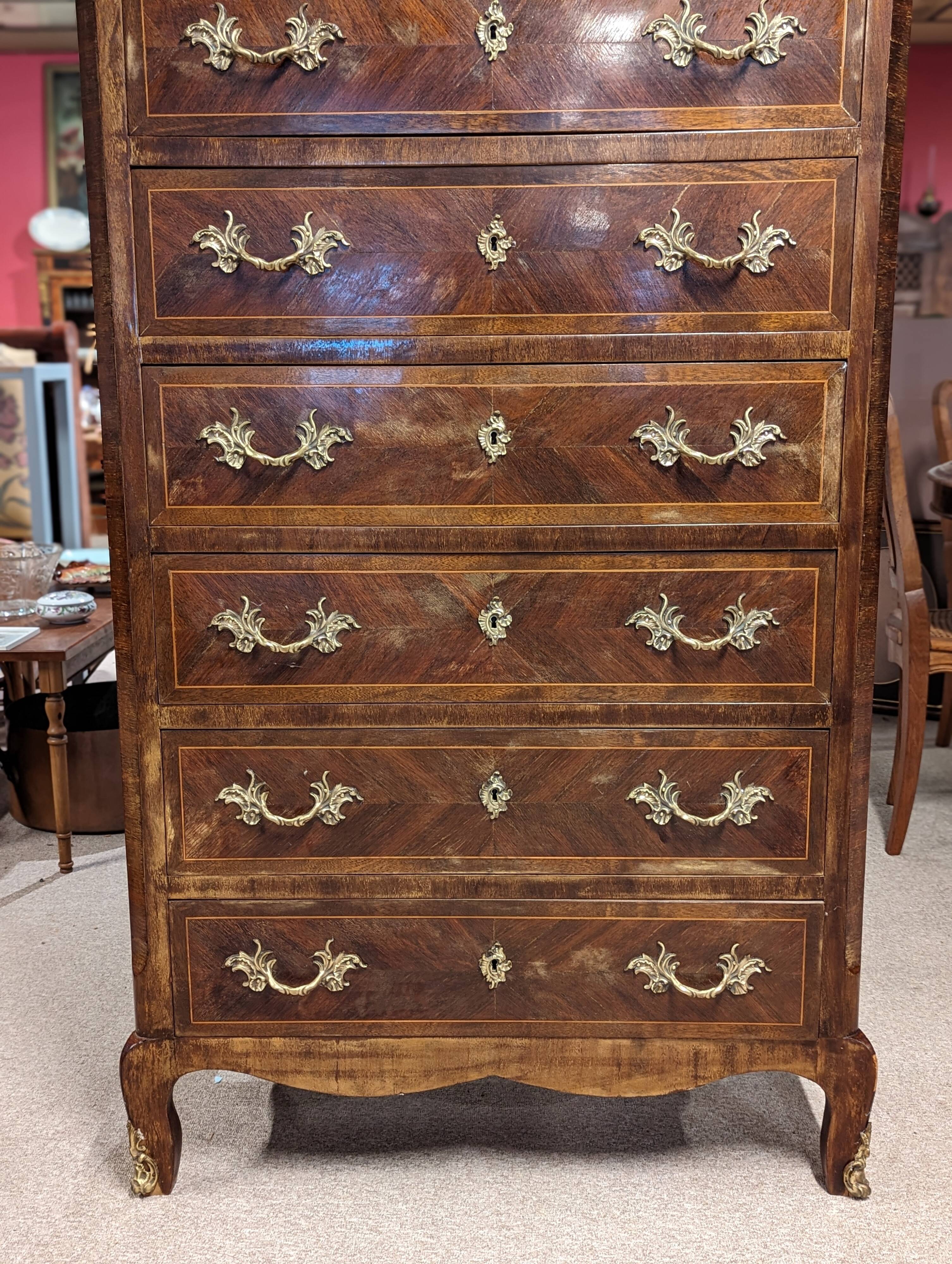 Large Louis XV weekly planner