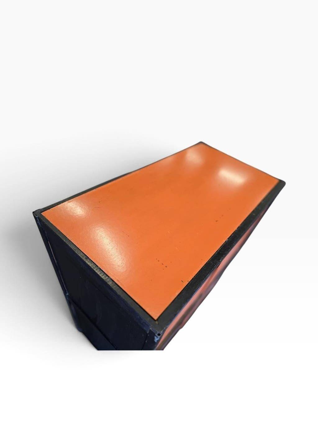 Vintage orange sliding door wardrobe kewlox