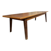 Table / table à manger vintage XL en bois