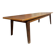 Table / table à manger vintage XL en bois