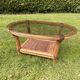 Vintage rattan coffee table