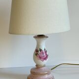 Italian Florentine Porcelain Lamp