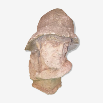 Plaster bust