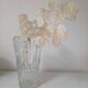 Vase en verre ciselé, motifs "ronds et stries"