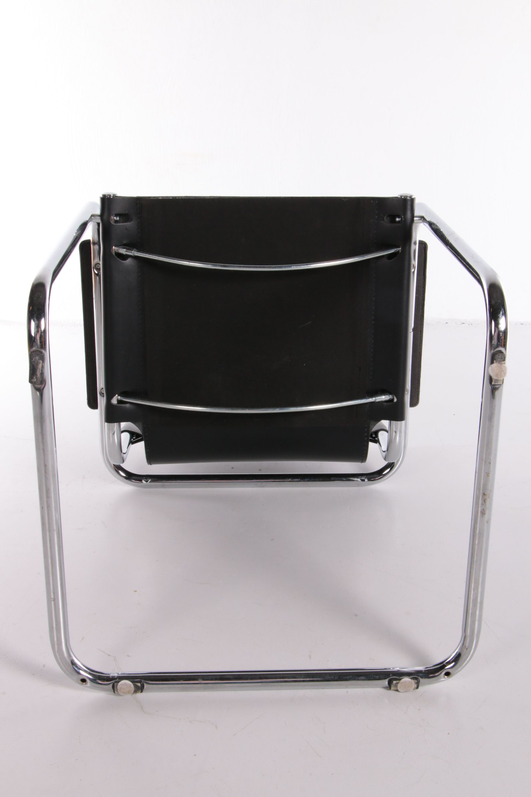Vintage Set of 6 Tubular frame chairs