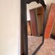 Immense antique fireplace mirror