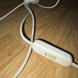 Vintage lamp Marie Stuart "Laces" – Resin & marble – 1970s