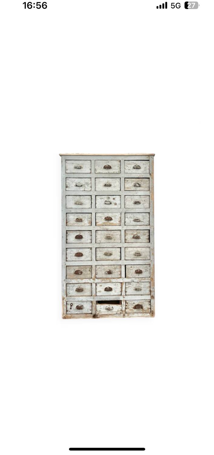 Meuble de métier fin 19eme