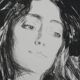 Edvard Munch : Broche, Eva Mudocci, lithographie signée