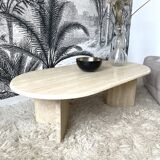 Travertine table 1970