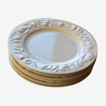 Set of 6 Royal Limoges porcelain plates