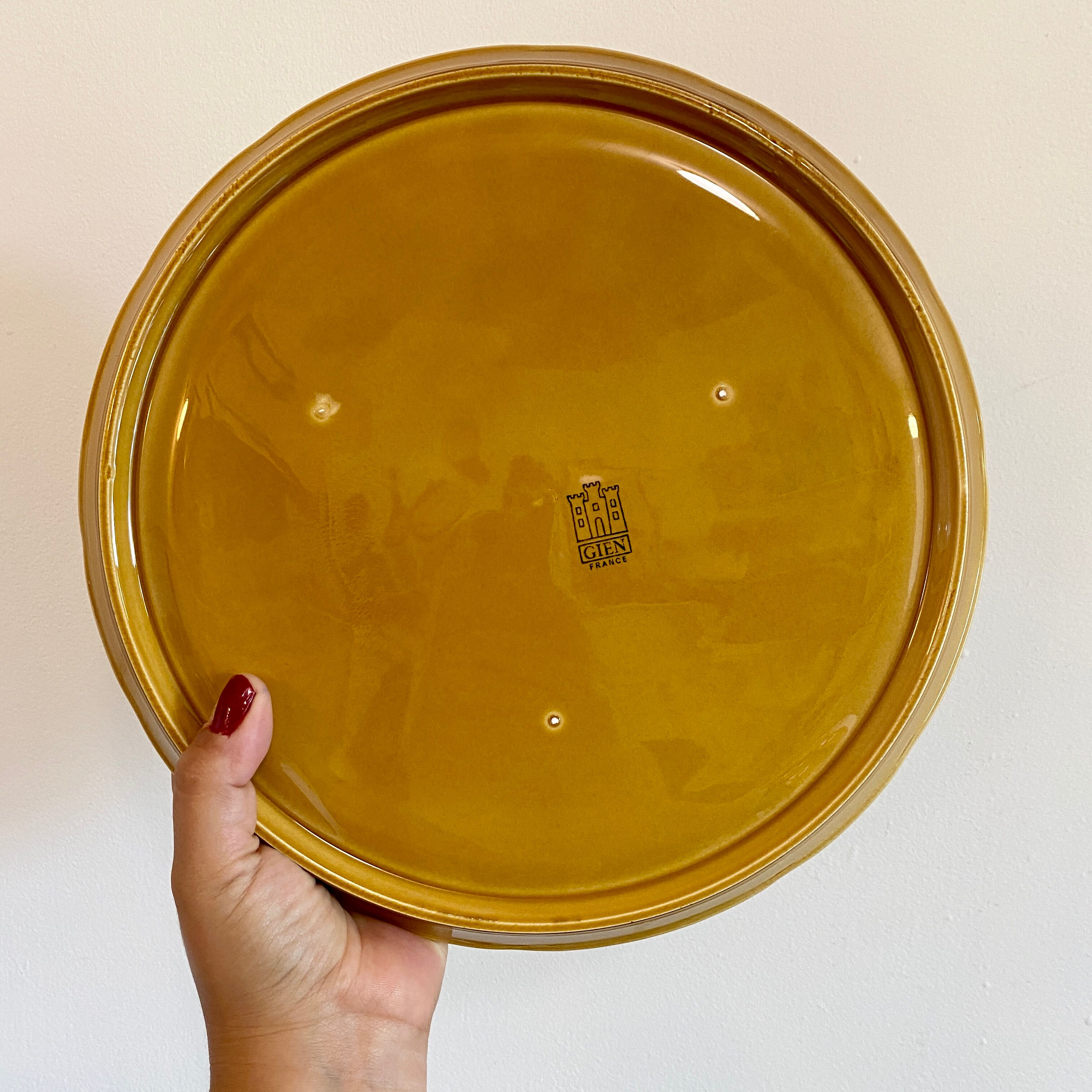 Vintage asparagus service from Gien