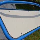 School shelf and hooks on wheels