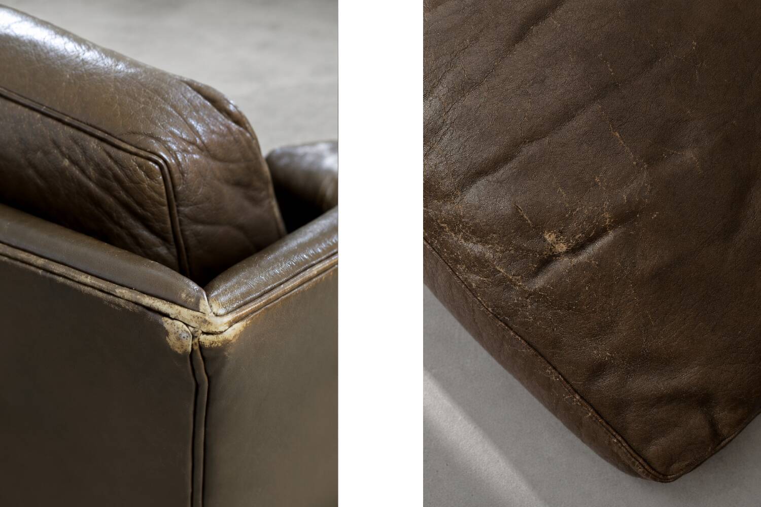 Mid-Century Modern Vintage Leather Cromwell Sofa by Arne Norell, 1960s