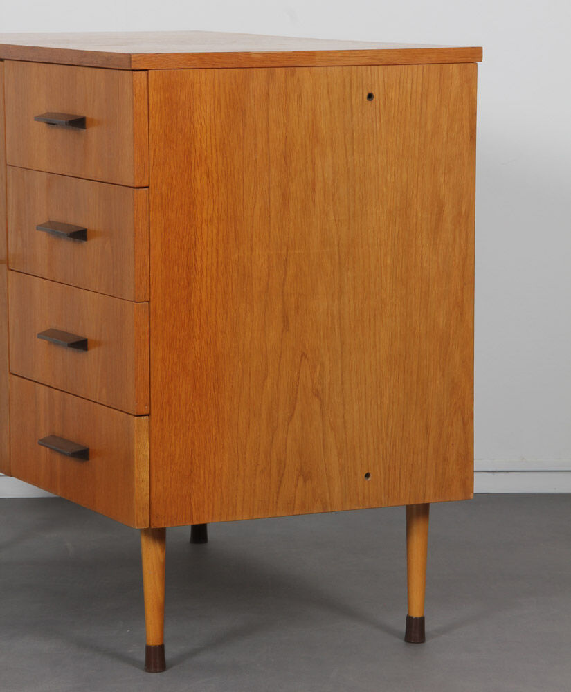 Vintage wooden dresser by UP Zavody in 1970