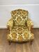 Vintage 50s bergere armchair