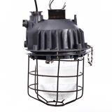 Industrial cage lamp