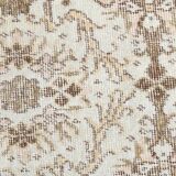 2x9 Floral Vintage Runner Rug, 75x273Cm