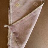 Cactus Silk Cushion Cover 60 x 40 cm eggplant color