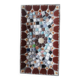 Petit plat de service mosaïque Vintage